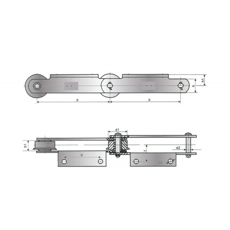 Hebekette für metallurgische Eimer