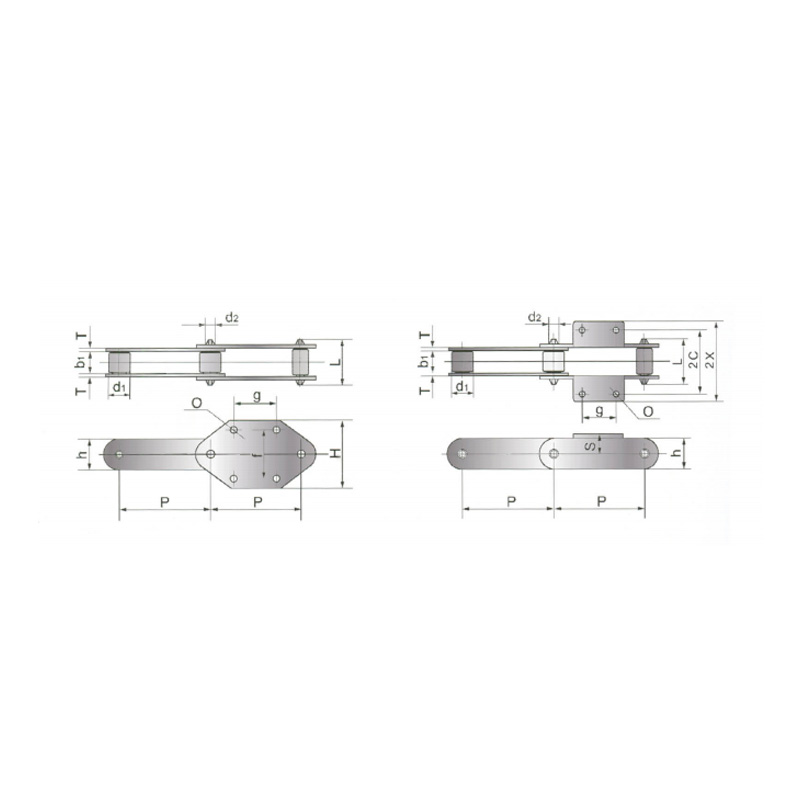 Metallurgische Becherwerkskette